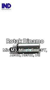 Rotak 54P Mio M3 J Soul GT Xeon Aerox NMAX Vixion New X-Ride Rotax Dinamo Fuel Pump Pompa Bensin Pull Fiul