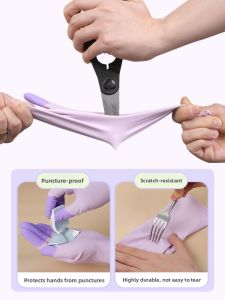 YERBABY | Waterproof Anti-Slip Ladies Summer Thin Dishwashing Gloves
