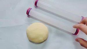 Panduan Penggunaan Alat Rolling Pin Plastik & Rolling Pin Ring Adjustable 23cm Fondant Adonan Cookies