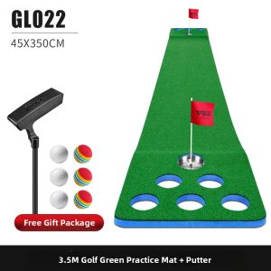 PGM GOLF | 12 Hole Bi-Directional Putting Green Practice Trainer Mini Set