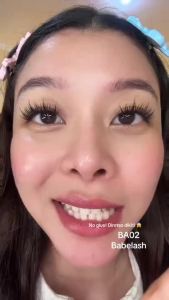 Free Tweezers 100-120cluster Eyelash Extension No Need Glue Clusterlashes Glue Free 14mm