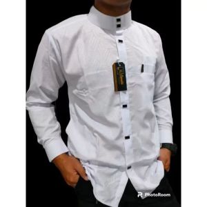 Koko Sultan Embos terbaru koko dewasa tangan panjang barang ready