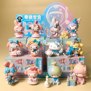 JIYAN2866 Cinnamoroll Blind Box Kuromi Figures Dolls Surprise Bag Kawaii My Melody Guess Bag