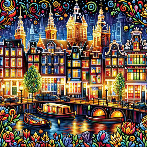 Huacan New Arrivals 2026 Diamond Painting Night City Building Diamond Embroidery Landscape Full Handmade Gift
