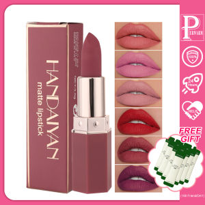 PERWARM 6 Color Mist Matte Lipstick Red Lipstick Long Lasting Nude Velvet Lip Gloss Matte Lipstick Pencil Waterproof(M2C-P4)