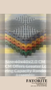 Car Wash Floor Grate 40x40x2cm  Garage Floor Tiles Non Slip Fast Drainage COD Available