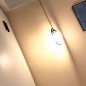 Pendant Light Nordic Modern Glass Ball Drop Lights Luxury Amber Magic Beans Hanging Ceiling Lamp for Dining Room Bar Bedside Kitchen Living Room Bedroom Office Decorate Lighting