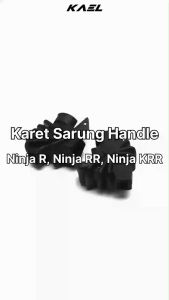 Karet Sarung Handle Kawasaki Ninja RR & Ninja KRR & Ninja 2 Tak T 2T R Nito Nitto Tutup Penutup Cover Handel Hendel Hendle Kopling Kiri Rem Kanan Set