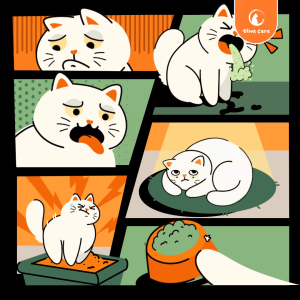 Olive Care MEAT & TREAT Freeze Dried Cat Grass Cube Snack Cemilan Kucing Tinggi Serat & Protein atasi Hairball Bulu Rontok Penyebab Batuk Tidak Nafsu Makan Sembelit Diare dari Daging Ayam Wheatgrass & Carrot Flakes untuk Pencernaan & Sistem Imun