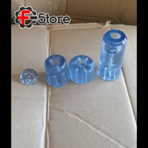 Blue Transparent Door Stopper/ Self Adhesive Rubber Door Stopper/ Anti Hit Bumper / Anti-Slip / Protect Wall Rubber