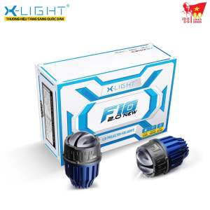 Đèn Bi Gầm X-LIGHT F10 2.0 NEW - BI GẦM 2 INCH 3 NHIỆT MÀU