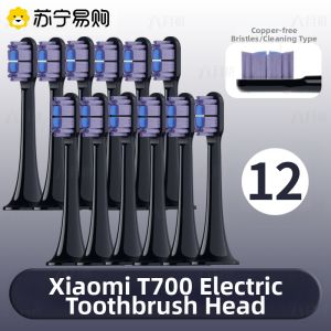 Electric Toothbrush Head Compatible with Xiaomi T700 by Liochao Initial June Deep Cleaning Adult Hardness Grade Normal Size