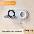 High-Speed Hair Dryer Magnetic Absorption Holder Wall-Mounted No-Punching Design Suitable for Philips Dyson Coixue Leifeng Bathrooms. 