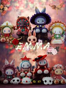 EMMA Secret Forest Masquerade Blind Box Collectible Office Decorations PVC Static Figure Birthday Gift Series Name Masquerade