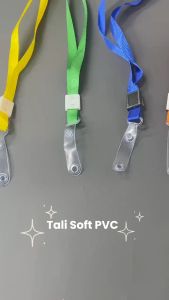 Tali ID Card / Name Tag Nylon Soft PVC isi 20pcs