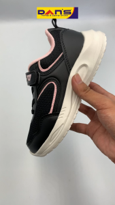 Sepatu Dans Rodya Sepatu Sneakers Anak Perempuan - Black/Pink