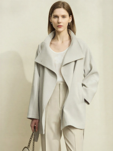 AMII | Áo Khoác Trench Elegance Pháp cho Phụ Nữ Mùa Thu