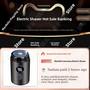 MONLEYTA | German Precision Electric Shaver Mens Beard Razor 2025 New Official Authentic Gift For Boyfriend Portable Rotating Steel Blade