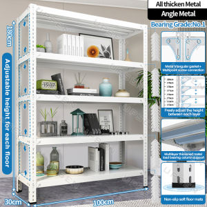 6 Layer 200x200 Metal Rack Steel Rack Boltless Organizer Stainless Rack Steel Storage Shelves Heavy Duty organizer Shelves Boltless Rack Oven Stainless Kitchen rack