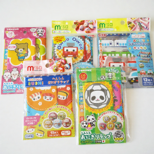 Cartoon Sushi Round Rice Ball Wrapping Paper