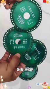 6 in 1 Diamond Cutting Disc Multi-function Tile Rock Slab Marble Color Steel Tile Iron Metal