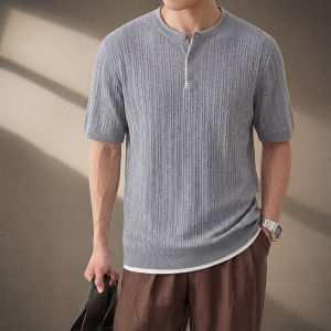 Linen Lyocell Knit T-Shirt