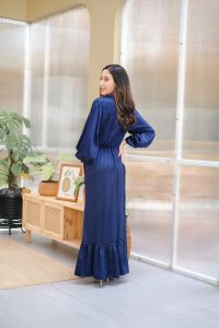 Gamis Long Dress Gaun Panjang Bridesmaid Busui Freya By Nazya