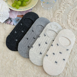 Ballet Style Thin No-show Socks Slip-resistant