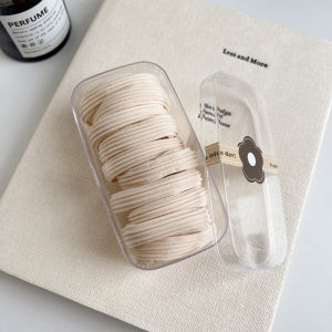 Seamless High Elasticity Durable Hair Ties Black Head Ropes for High Ponytail Hair Bands Hair Accessories