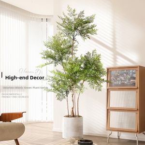 Luxury High-end Artificial Nanten Plant Decor