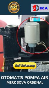 OTOMATIS SOVA 1/4\\\" PRESSURE SWITCH SOVA ORIGINAL Pompa Air drat 1/4 3/8 Inch