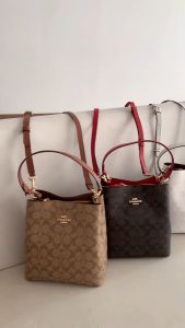 Coach bag official store Authentic Original Bags for Women 2312 PVC handbag Women Bags Cross Body Bags Dimensions: 21.5cm (length) x 22cm (height) x 12.5cm (width)