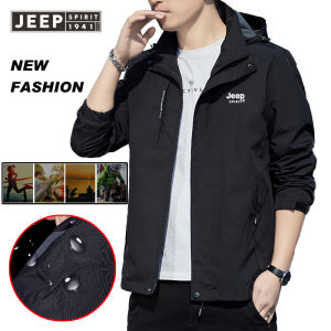 JEEP SPIRIT Áo Khoác Thể Thao Mới Mùa Thu 2022 Cho Nam Áo Khoác Thường Ngày Chống Gió Ấm Áp Ngoài Trời Áo Khoác Nam Xu Hướng