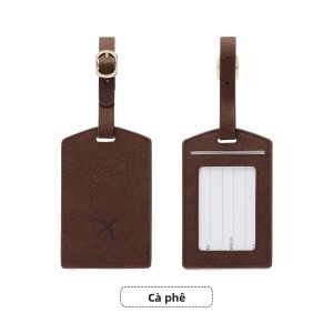 1PC Da PU Thẻ Hành Lý Bảo Vệ Sự Riêng Tư Dành Cho Vali & Túi Du Lịch Chống Mất Nam Nữ Phụ Kiện Du Lịch