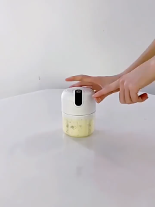 เครื่องปั่นพริกกระเทียม 250ML เครื่องปั่นละเอียดไร้สาย USB เครื่องบดกระเทียมไฟฟ้า JRJF