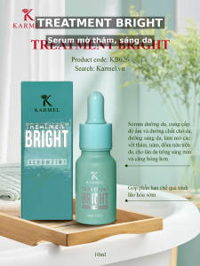 KARMEL Serum Dưỡng Da Mặt Mờ thâm Cao Cấp - Làm Đẹp & Làm Sáng Da Phù Hợp Mọi Loại Da
