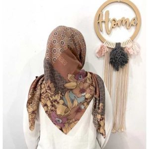 Kerudung Segi Empat Motif Bestseller/Hijab Segi Empat Motif Terbaru