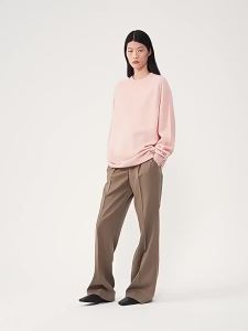 ICICLE | Flower Mix Wool Blend Crewneck Knitwear