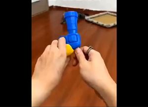 Đồ chơi cho Chó Mèo súng bắn banh vui nhộn (mẫu mới) - Love pets shop