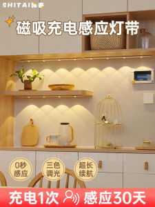 ไฟส่องสว่างแบบไร้สาย LED สำหรับประตูทางเข้าบ้าน ติดได้ด้วยตัวเอง ไฟส่องสว่างสำหรับตู้รองเท้าและตู้เสื้อผ้า ไฟ LED แบบชาร์จไฟฟ้า