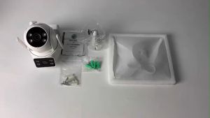 Hamrol Dual Lens 8MP 4G AOV PTZ Solar Battery Camera 5X Zoom Auto Tracking Waterproof Security CCTV