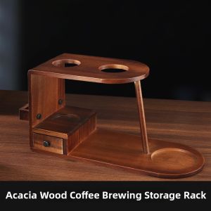 MONGDIO | Manual Pour Over Coffee Set Hand Crank Wooden