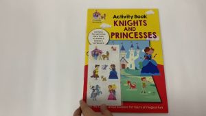 Knights and Princesses Fun Activity Book with Pop Up Stickers & Play Scene for Kids to Match & Learn