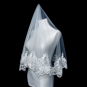 Bridal Wedding Dress Veil Super Mori Korean Style Lace Veil Veil Registration Photo Props Veil
