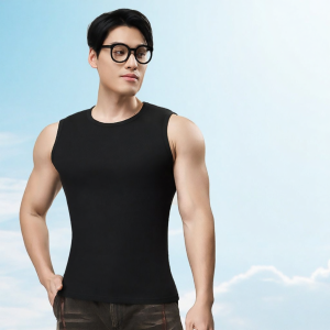 MiiOW | Cool Feeling Heavy Cotton Sleeveless Vest Ribbed