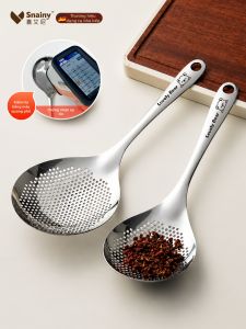 Snainy | Stainless Steel 304 Food Grade Oil Frying Slotted Spoon
