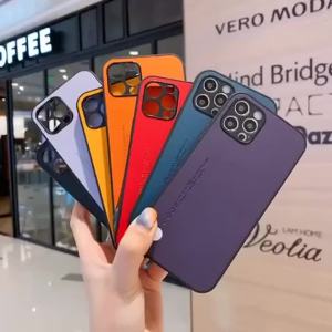szhaiyu | Luxury PU Leather Phone Case for Samsung S26 Ultra S26 Plus Protection Back Cover Galaxy A57 A17 A07 A07 A56 A36 A55 A35 Coque