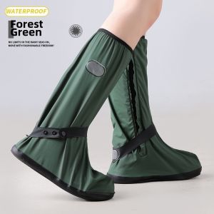 Waterproof Slip-resistant Wear-resistant High Calf Shoe Cover