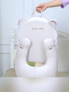 Anti-reflux Pillow for Babies - Adjustable Slope Pillow for Reducing Spit-Up Baby Feeding Pillow for 0-1 Years ﻿