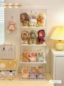 YA JIA LI JIA | Transparent Opening Action Figure Display Shelf